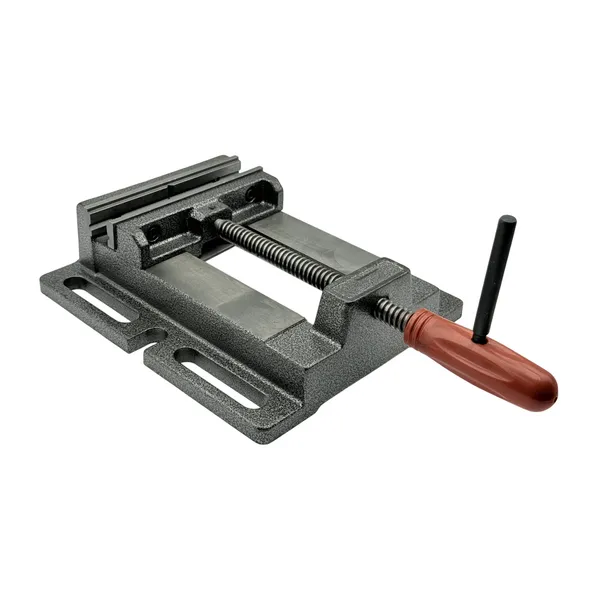 Тиски станочные для сверлильных станков неповоротные L губок 150 мм, серия Q19150 t025889  (Фото 3)