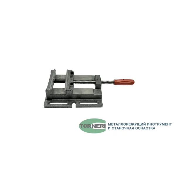 Тиски станочные для сверлильных станков неповоротные L губок 150 мм, серия Q19150 t025889  (Фото 2)