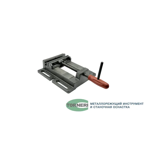 Тиски станочные для сверлильных станков неповоротные L губок 150 мм, серия Q19150 t025889  (Фото 4)