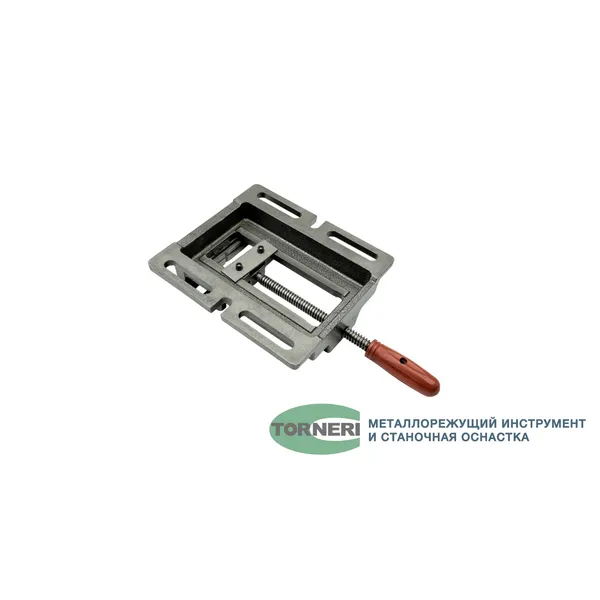 Тиски станочные для сверлильных станков неповоротные L губок 150 мм, серия Q19150 t025889  (Фото 3)