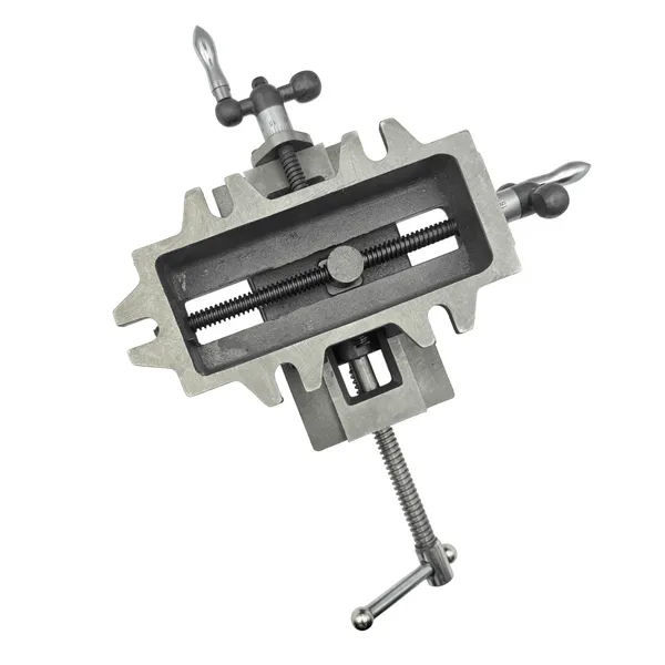 Тиски станочные координатные с 2-мя суппортами неповоротные L губок 100 мм, серия Q97100 t025894  (Фото 7)