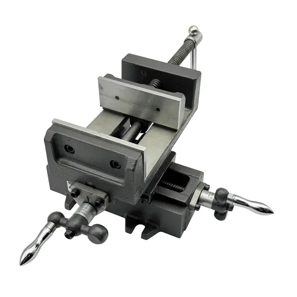 Тиски станочные координатные с 2-мя суппортами неповоротные L губок 100 мм, серия Q97100 t025894  (Фото 3)