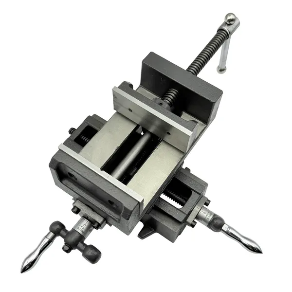 Тиски станочные координатные с 2-мя суппортами неповоротные L губок 100 мм, серия Q97100 t025894  (Фото 5)