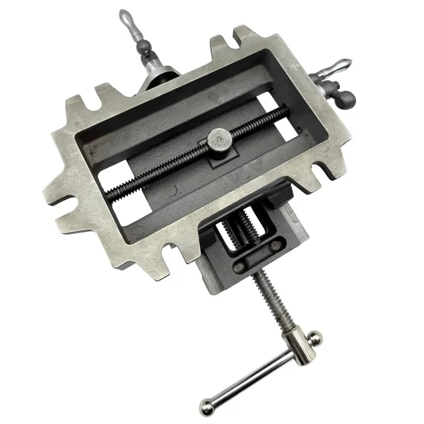 Тиски станочные координатные с 2-мя суппортами неповоротные L губок 125 мм, серия Q97125 t025895  (Фото 2)