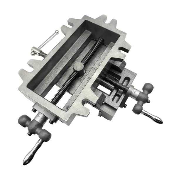 Тиски станочные координатные с 2-мя суппортами неповоротные L губок 150 мм, серия Q97150 t025896  (Фото 5)