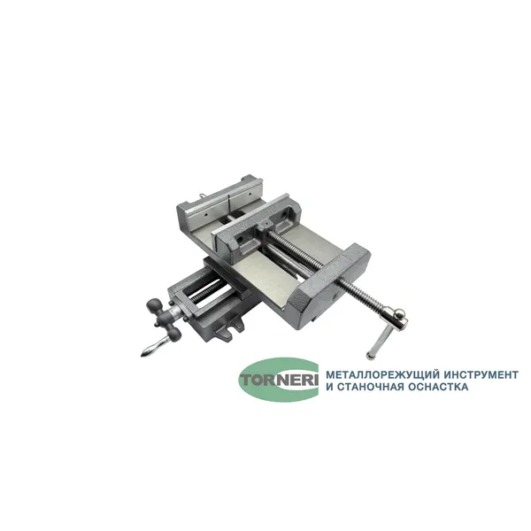 Тиски станочные координатные с 2-мя суппортами неповоротные L губок 200 мм, серия Q97200 t025897  (Фото 2)