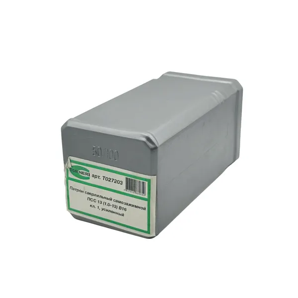 Патрон сверлильный самозажимной ПСС 13 (1.0-13) B16, кл. 1, усиленный t027203  (Фото 6)