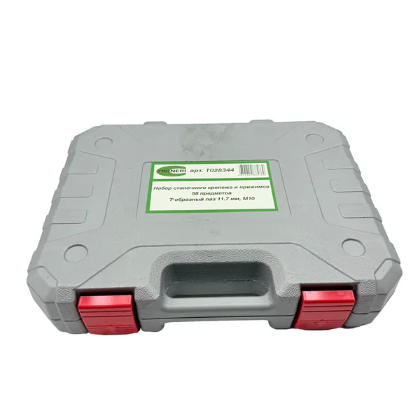 Набор станочного крепежа и прижимов из 58 предметов, Т-образный паз 11.7 мм, М10 t028344  (Фото 2)