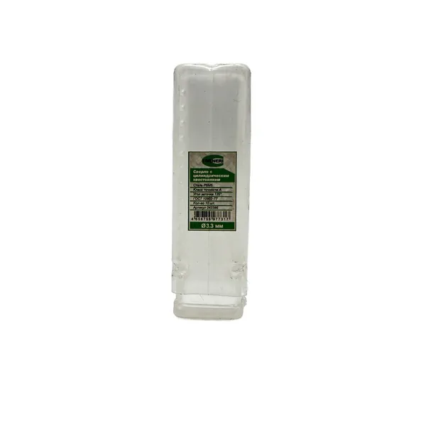 Сверло с цилиндрическим хвостовиком ф 3.3 мм Р6М5 шлифованное А1 042386  (Фото 3)