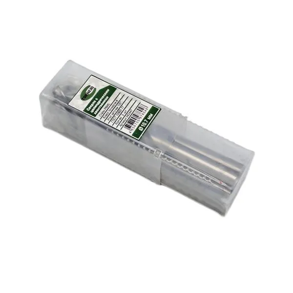 Сверла 042447 Сверло с цилиндрическим хвостовиком ф 10.7 мм Р6М5 шлифованное А1