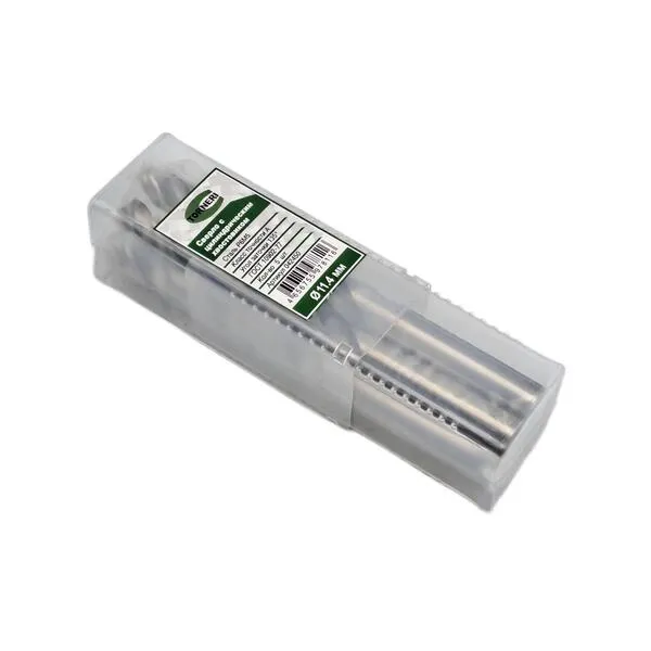 Сверло с цилиндрическим хвостовиком ф 11.4 мм Р6М5 шлифованное А1 042450  (Фото 1)