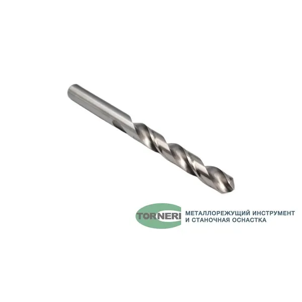 Сверла 042459 Сверло с цилиндрическим хвостовиком ф 12.8 мм Р6М5 шлифованное А1