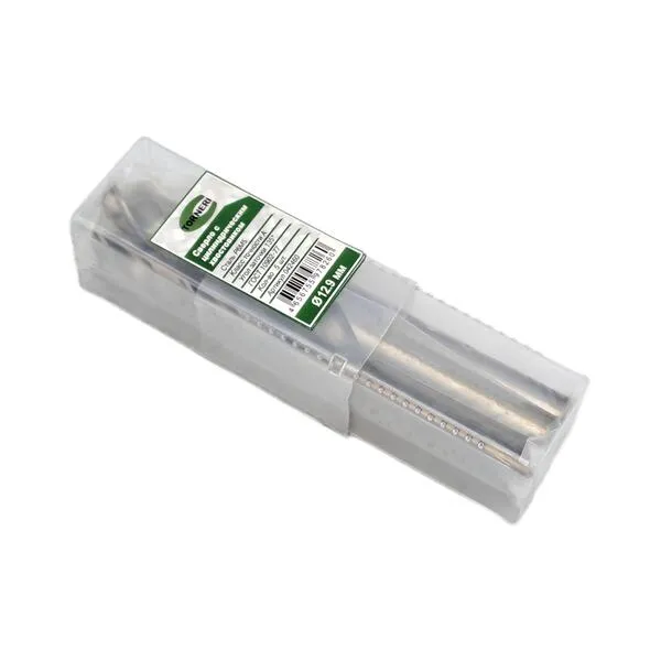 Сверла 042460 Сверло с цилиндрическим хвостовиком ф 12.9 мм Р6М5 шлифованное А1