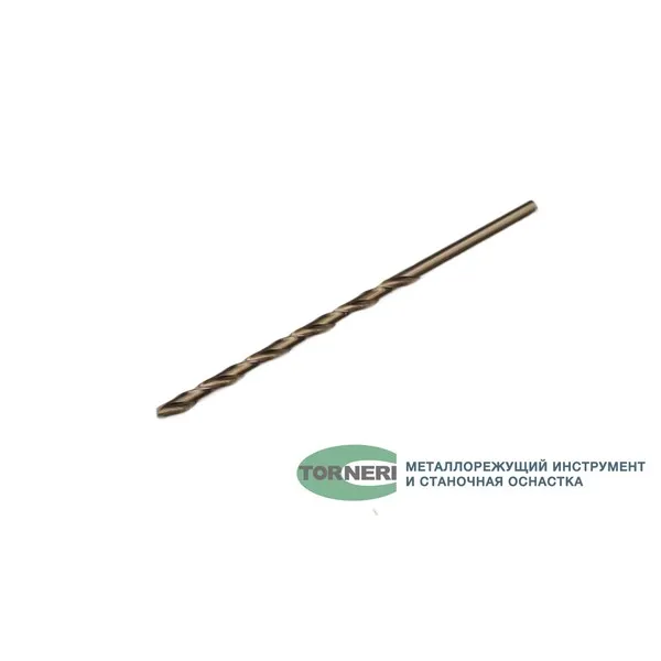Сверла 042820 Сверло с цилиндрическим хвостовиком ф 4.9 мм длинное Р6М5К5 шлифованное А1