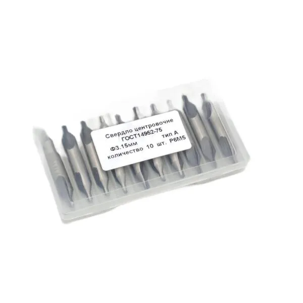 Сверла 044783 Сверло центровочное ф 3.15 мм Р6М5