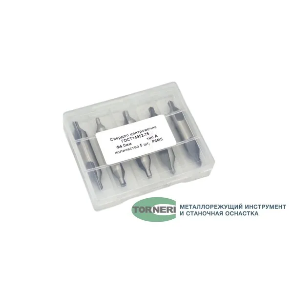 Сверла 044784 Сверло центровочное ф 4.0 мм Р6М5