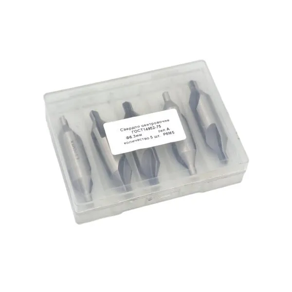 Сверла 044786 Сверло центровочное ф 6.3 мм Р6М5