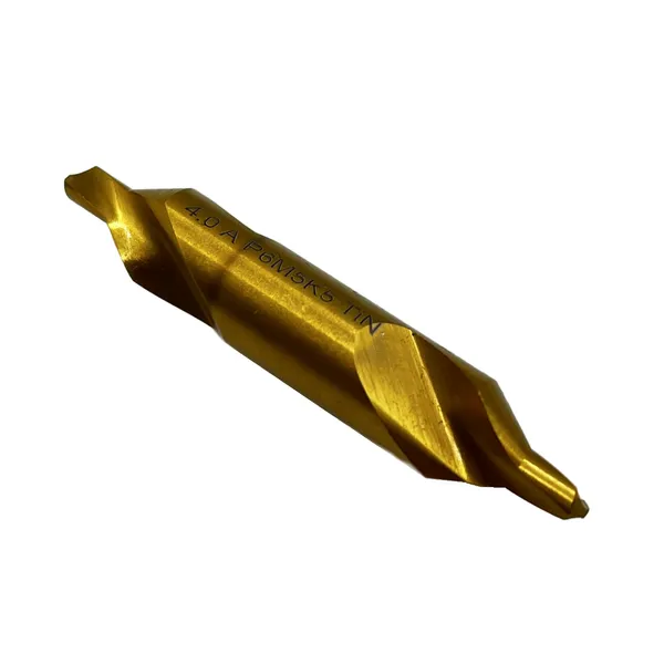 Сверла 044800 Сверло центровочное ф 4.0 мм Р6М5К5 с покрытием TiN