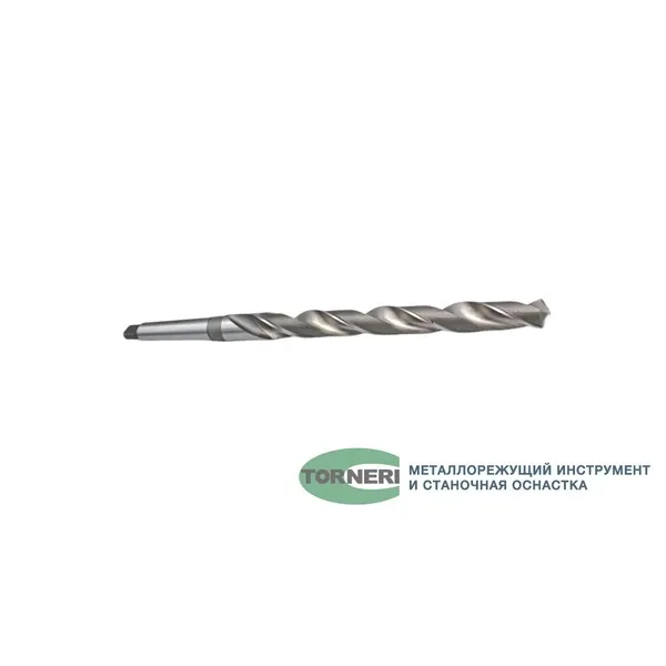 Сверло с коническим хвостовиком ф 21.0 мм Р6М5 удлиненное 330/230 КМ2 044817  (Фото 3)