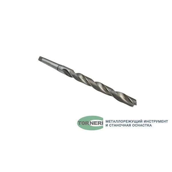 Сверла 045554 Сверло с коническим хвостовиком ф 28.5 мм Р6М5 удлиненное 395/275 КМ3
