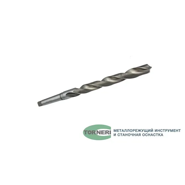 Сверло с коническим хвостовиком ф 28.5 мм Р6М5 удлиненное 395/275 КМ3 045554  (Фото 3)