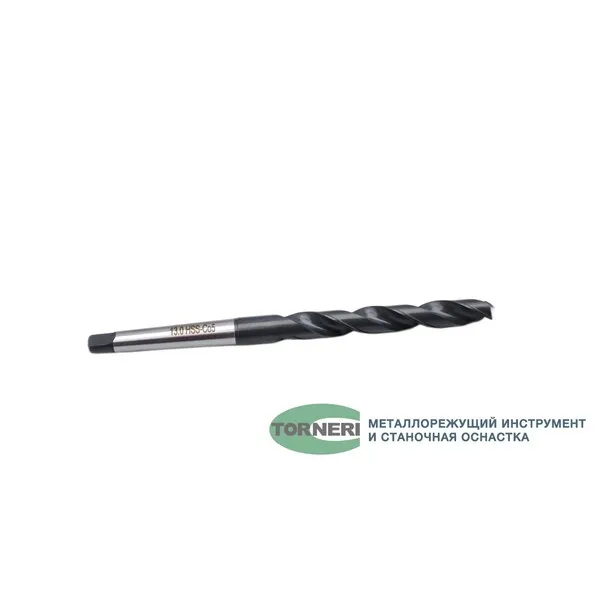 Сверло с коническим хвостовиком ф 13.0 мм HSS-Co5 DIN 345 t018316  (Фото 3)