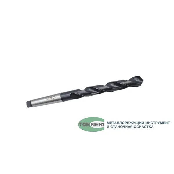 Сверло с коническим хвостовиком ф 17.0 мм HSS-Co5 DIN 345 t018322  (Фото 2)