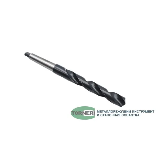 Сверло с коническим хвостовиком ф 21.0 мм HSS-Co5 DIN 345 t018326  (Фото 2)