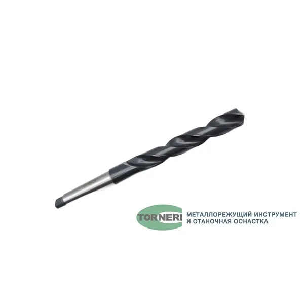 Сверло с коническим хвостовиком ф 21.0 мм HSS-Co5 DIN 345 t018326  (Фото 3)