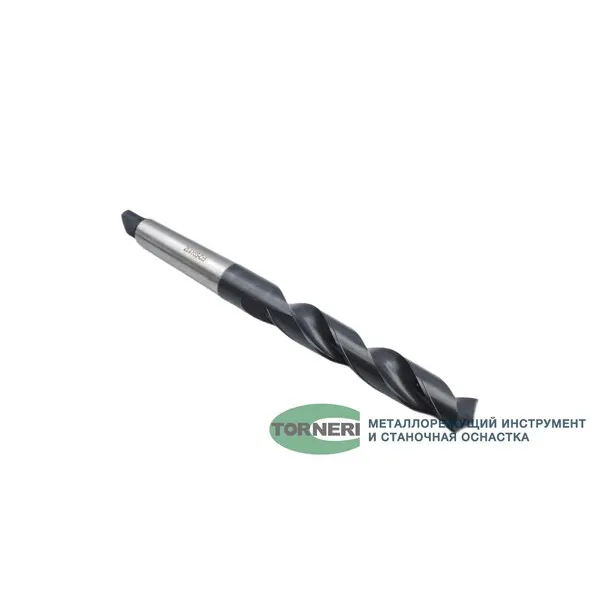Сверло с коническим хвостовиком ф 25.0 мм HSS-Co5 DIN 345 t018329  (Фото 2)