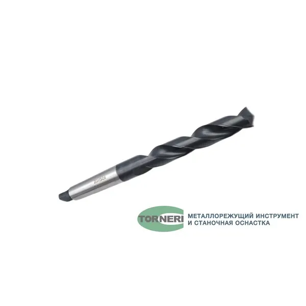 Сверло с коническим хвостовиком ф 25.0 мм HSS-Co5 DIN 345 t018329  (Фото 3)