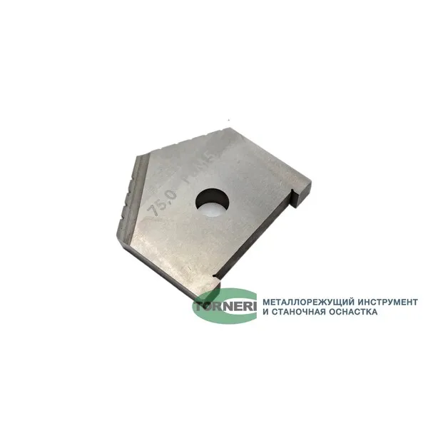 Пластина к перовому сверлу (перо) D 75 мм (2000-1254) Р6М5 t018455  (Фото 2)