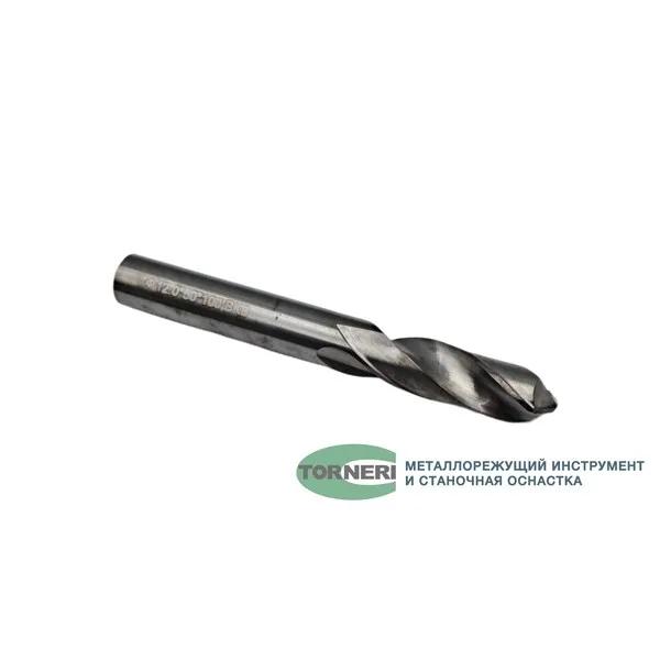 Сверло с цилиндрическим хвостовиком ф 12.0х50х100 мм монолитное твердосплавное t018473  (Фото 6)