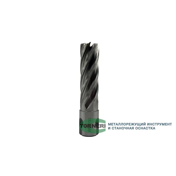 Сверло корончатое 18х50 мм, HSS, Universal / Weldon 19 t023631  (Фото 2)