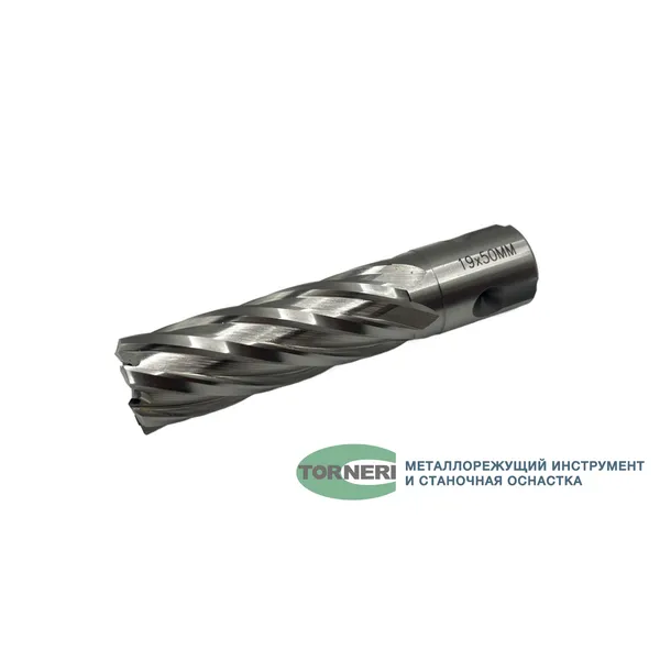 Сверло корончатое 19х50 мм, HSS, Universal / Weldon 19 t023632  (Фото 4)