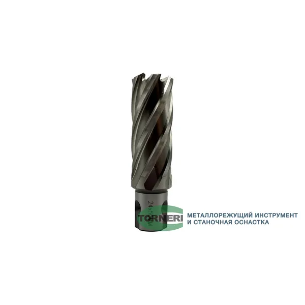 Сверло корончатое 24х50 мм, HSS, Universal / Weldon 19 t023637  (Фото 7)