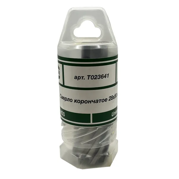 Сверло корончатое 28х50 мм, HSS, Universal / Weldon 19 t023641  (Фото 2)
