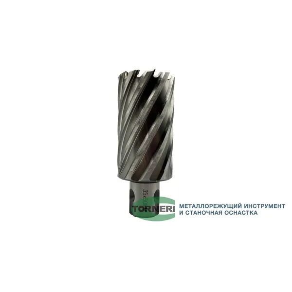 Сверла t023645 Сверло корончатое 35х50 мм, HSS, Universal / Weldon 19