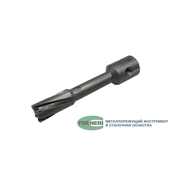 Сверло корончатое 14х50 мм, ТСТ, Universal / Weldon 19 t023650  (Фото 3)