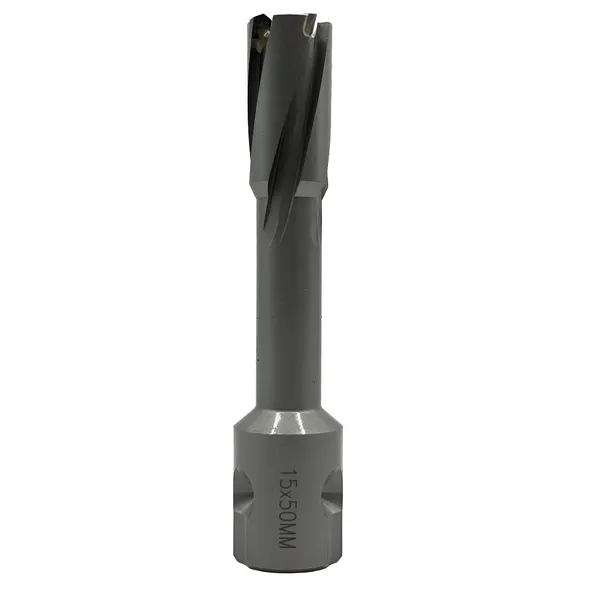 Сверла t023651 Сверло корончатое 15х50 мм, ТСТ, Universal / Weldon 19