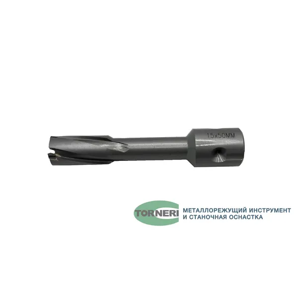 Сверло корончатое 15х50 мм, ТСТ, Universal / Weldon 19 t023651  (Фото 3)