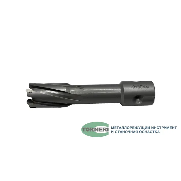 Сверло корончатое 19х50 мм, ТСТ, Universal / Weldon 19 t023654  (Фото 2)