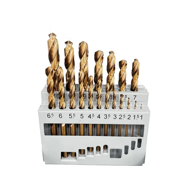 Набор сверл по металлу 19 шт. (ф 1.0 мм - ф 10.0 мм) Р6М5К5 t023763  (Фото 2)