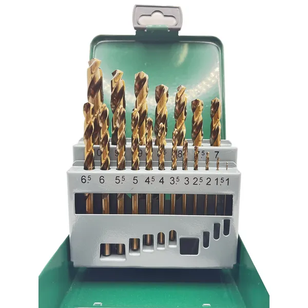 Набор сверл по металлу 19 шт. (ф 1.0 мм - ф 10.0 мм) Р6М5К5 t023763  (Фото 5)