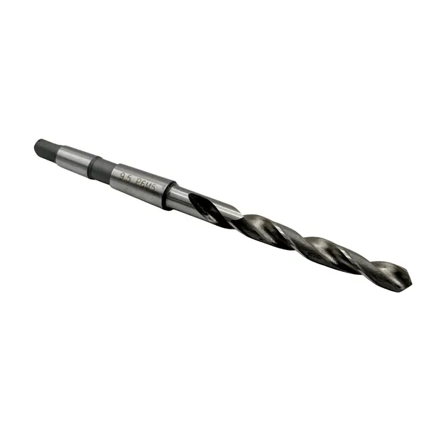Сверла t025672 Сверло с коническим хвостовиком ф 9.5 мм Р6М5