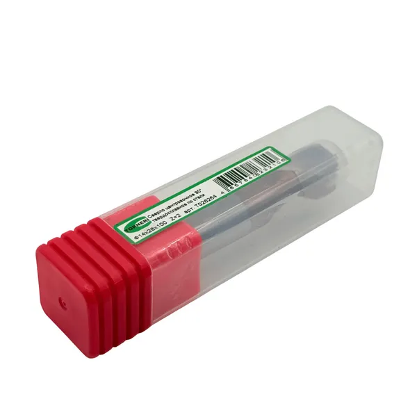 Сверло центровочное ф 14.0х28х100 мм z=2, 90°, твердосплавное по стали t026264  (Фото 3)