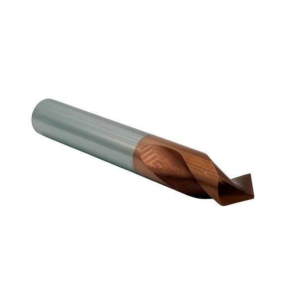 Сверло центровочное ф 14.0х28х100 мм z=2, 90°, твердосплавное по стали t026264  (Фото 2)