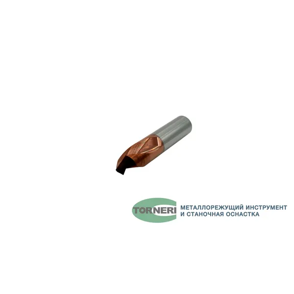 Сверла t026267 Сверло центровочное ф 20.0х40х100 мм z=2, 90°, твердосплавное по стали