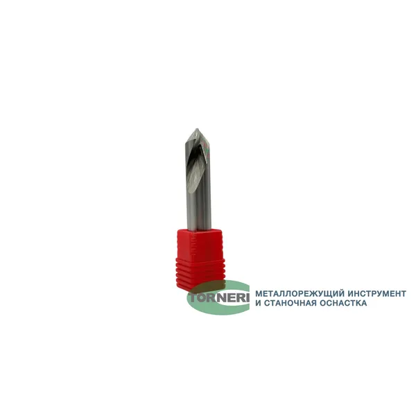 Сверла t026280 Сверло центровочное ф 16.0х32х100 мм z=2, 90°, твердосплавное по алюминию