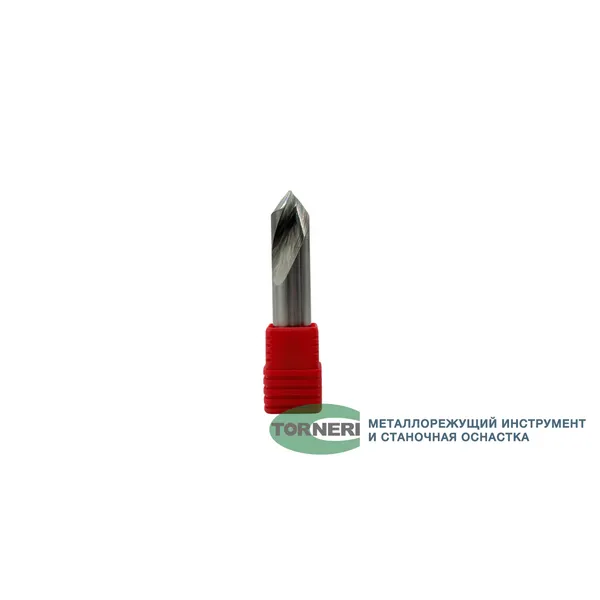 Сверло центровочное ф 18.0х36х100 мм z=2, 90°, твердосплавное по алюминию t026281  (Фото 2)